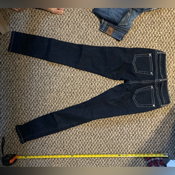 Rock 47 by wrangler size 0 Blue Denim Jeans - Picture 5 of 8